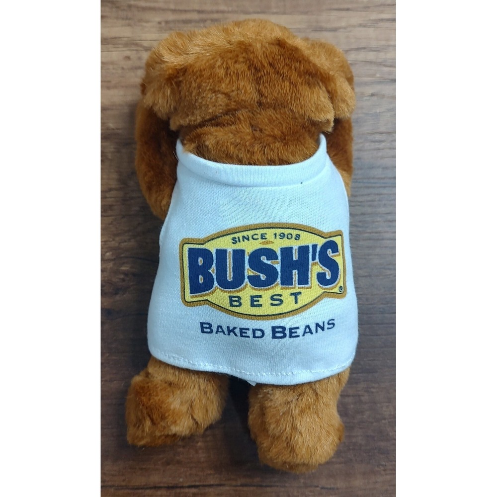 1999 Bush's Best Baked Beans Plush Dog Mascot Duke Golden Retriever S2